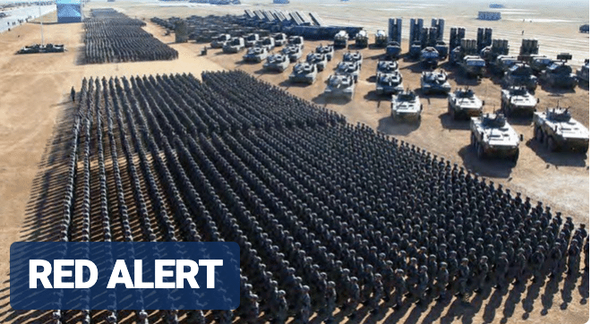 China Directs Largest Military Build-Up Since 1930’s